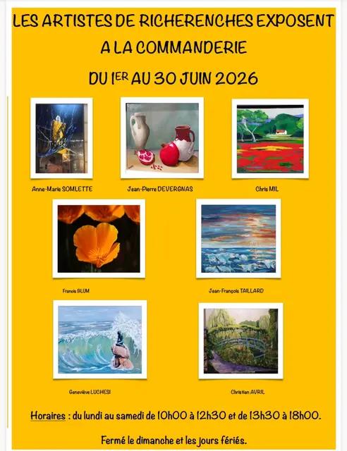 Exposition d'artistes