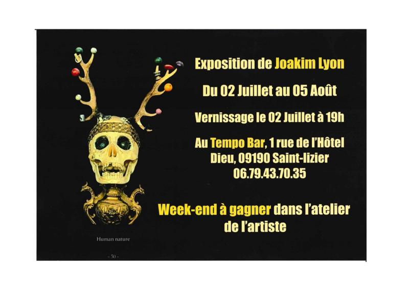 Exposition de Joakim LYON