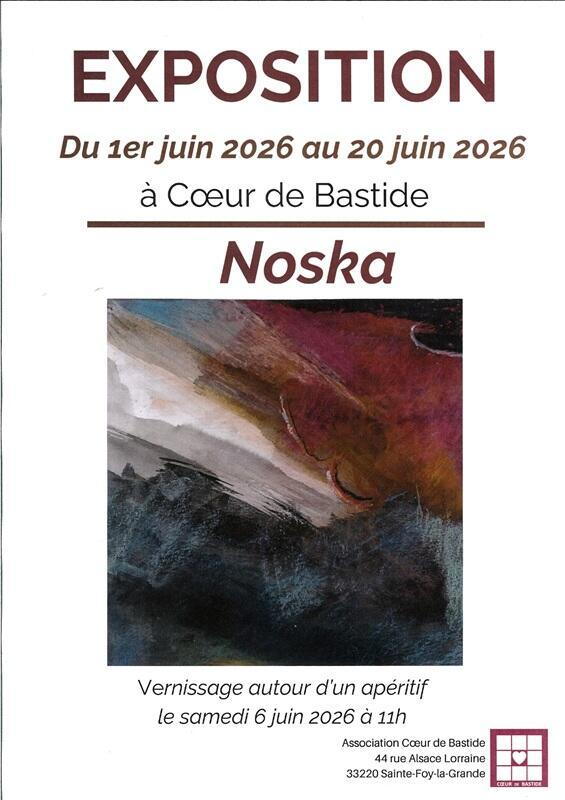 Exposition de Noska à Coeur de Bastide