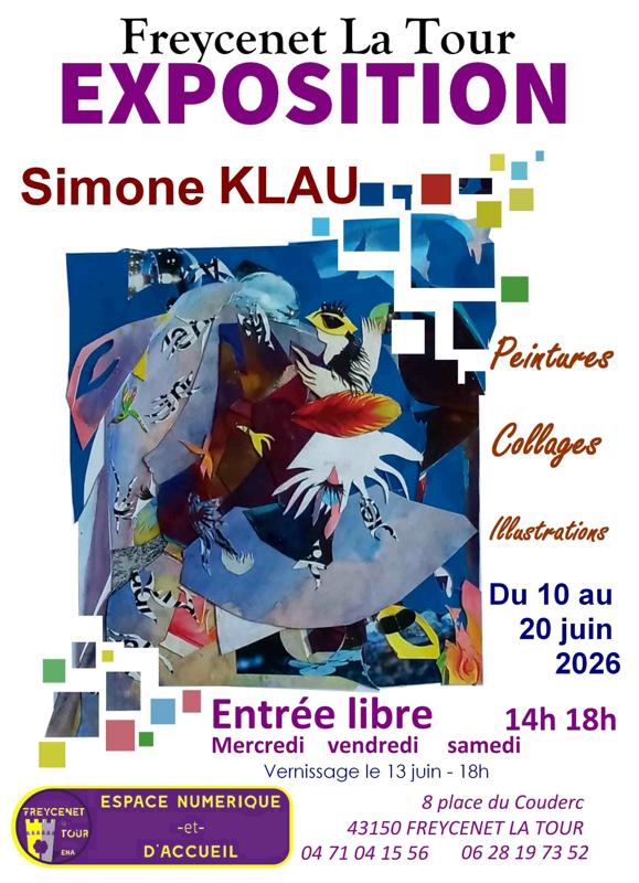 Exposition de Simone Klau