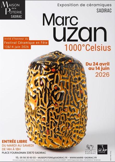 Exposition de céramiques : "1000°Celsius" par Marc Uzan