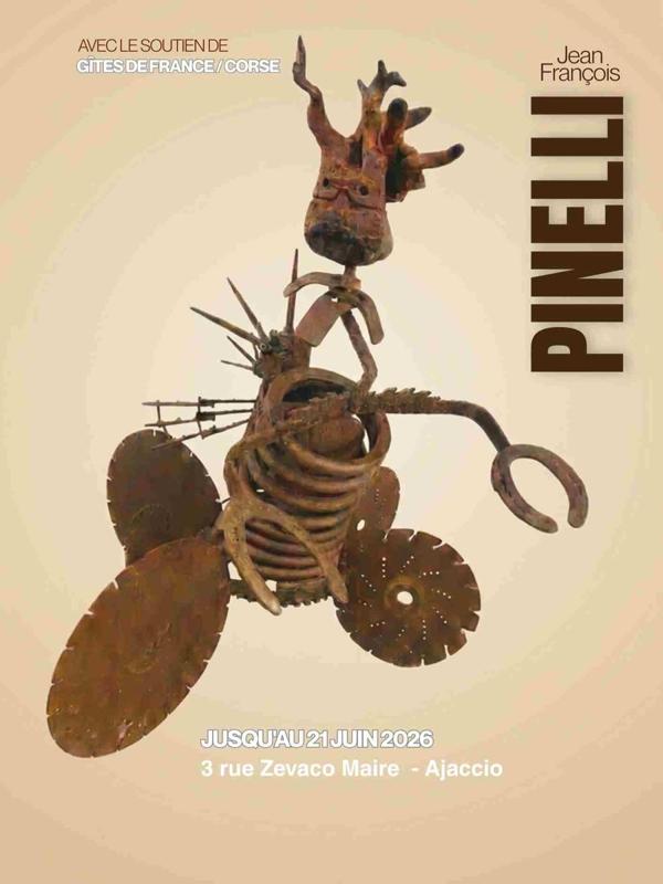 Exposition de l'artiste Jean-François Pinelli - Galerie Archipel - Aiacciu