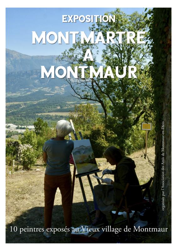 Exposition de peinture - Montmartre à Montmaur