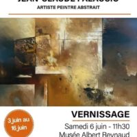 Exposition de peinture abstraite : Jean-Claude Palaccio