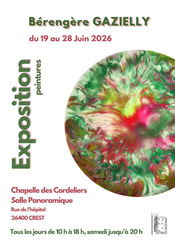 Exposition de peintures Bérengère Gazielly