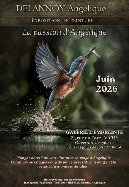 Exposition de peintures Delannoy Angélique