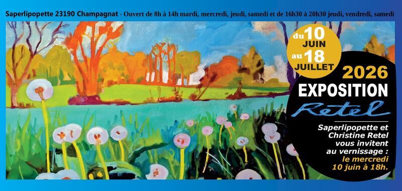 Exposition de peintures Retel