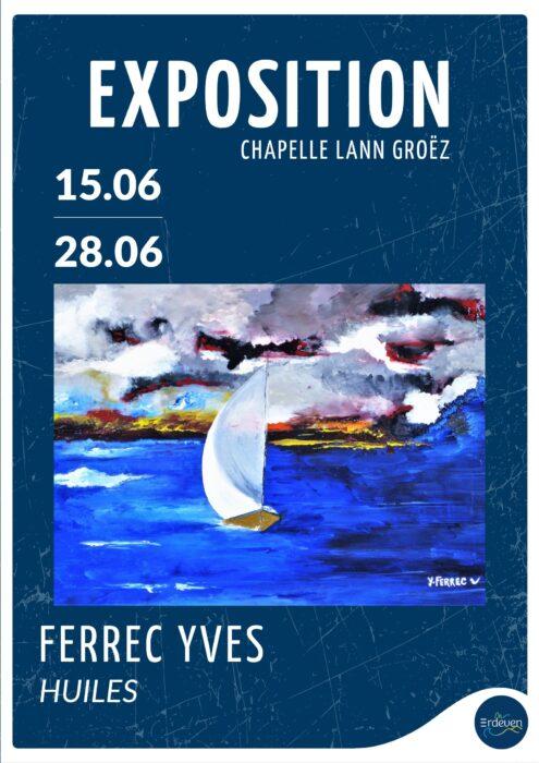 Exposition de peintures d'Yves Ferrec