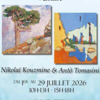 Exposition des artistes Nikolaï Kouzmine & Antò Tomasini - Espace Saint-Jacques - Bunifaziu