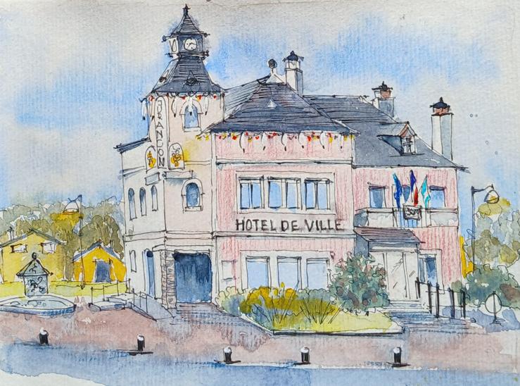 Exposition: les croquis de Jurançon