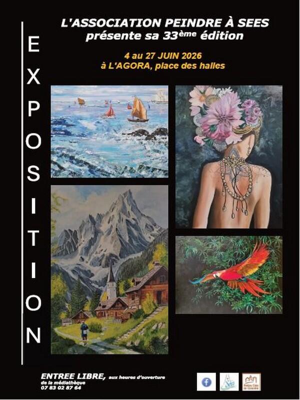 Exposition peindre à Sées