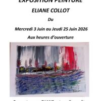 Exposition peinture Eliane Collot