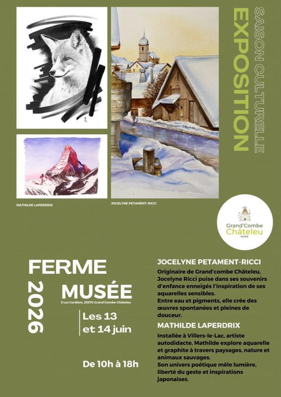 Exposition peinture Laperdrix - Petament-Ricci
