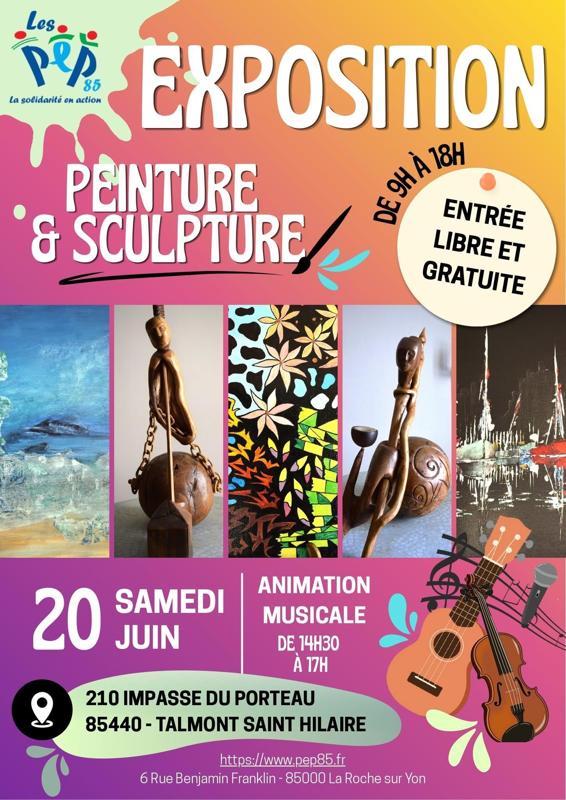 Exposition peinture et sculpture