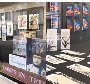 L'atelier corps en tête - exposition arts plastiques et Bd