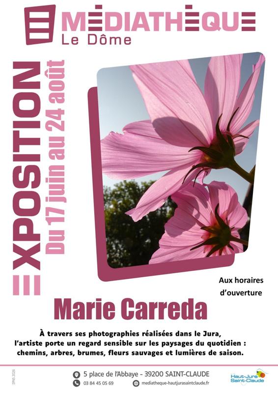 Médiathèque le Dôme : Exposition Marie Carreda