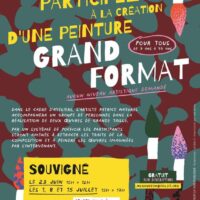 Participez à la création d'une peinture grand format