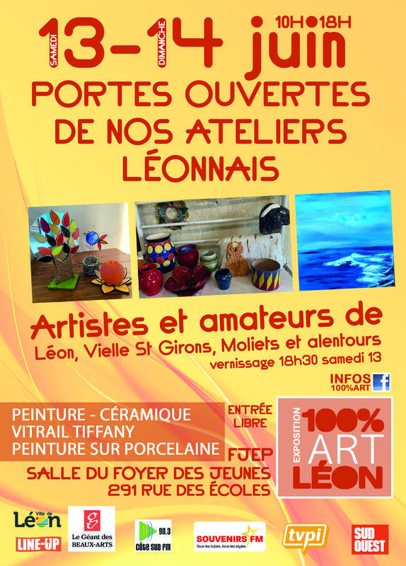 Portes ouvertes des ateliers de 100% Art