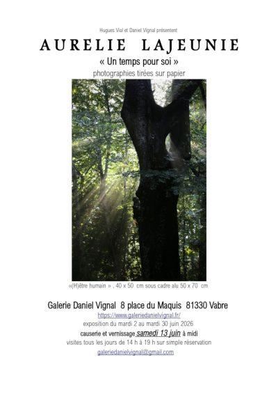 Un temps pour soi, photographies tirées sur papier