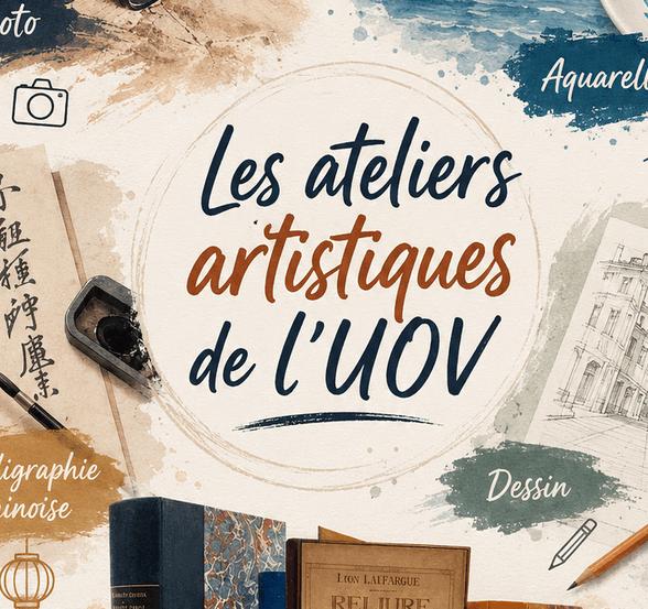 Université Ouverte – Exposition des ateliers artistiques de l’UOV