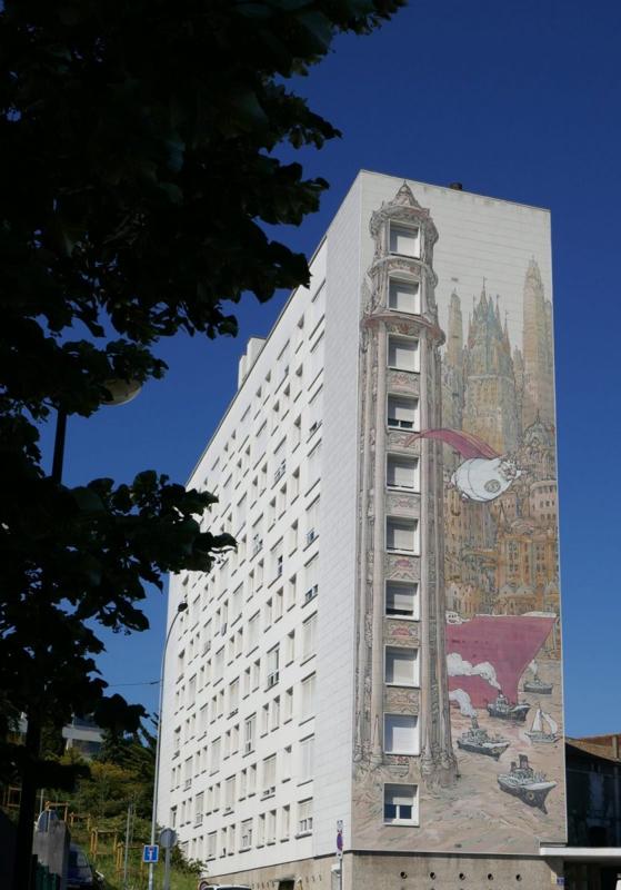 Visite guidée - La BD dans la ville, parcours des murs peints côté gare