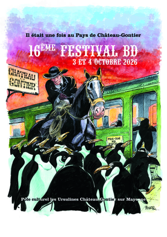 16ème édition du festival BD du Pays de Chateau Gontier