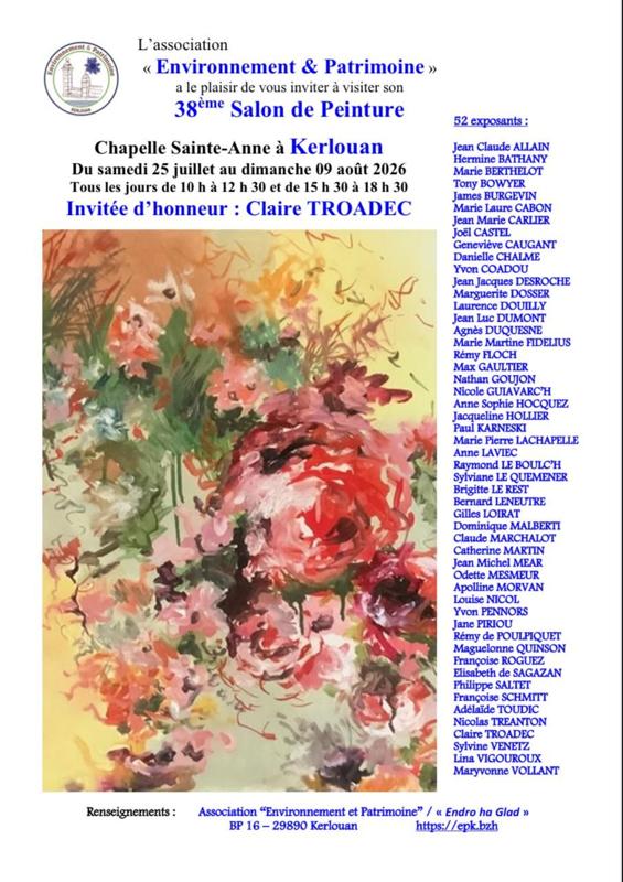 38ème Salon de Peinture de Kerlouan