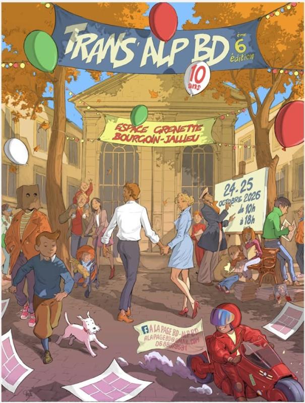 6ème édition du festival Trans'ALP BD