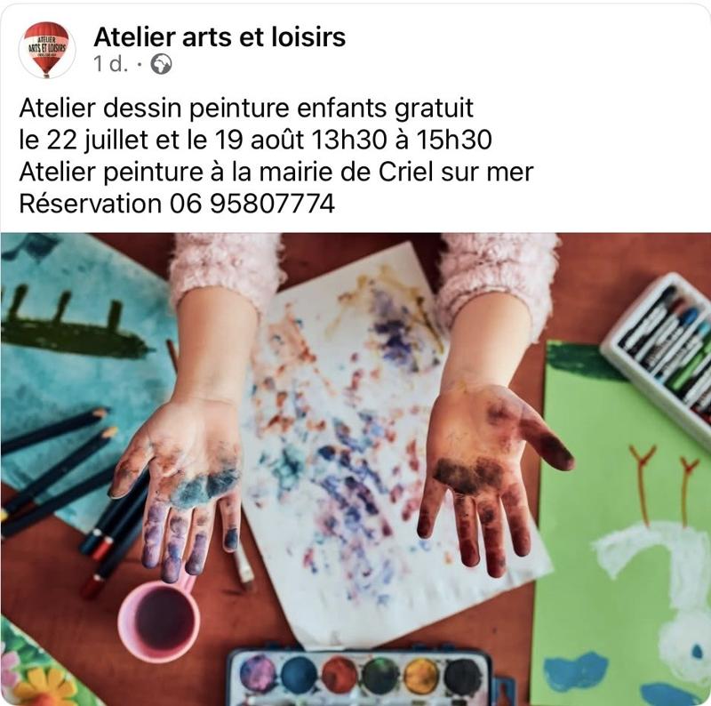 Atelier dessin peinture