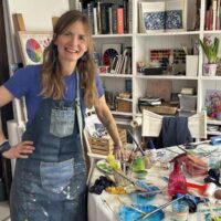 Atelier en anglais : expression libre en art plastique "Éveillez vos sens, libérez vos couleurs"