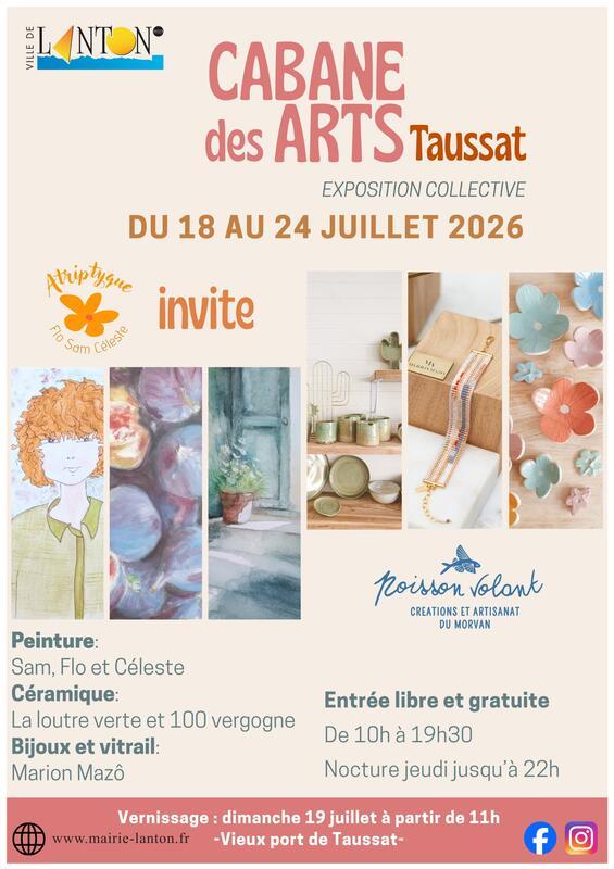 Exposition Cabane des Arts :Poisson volant