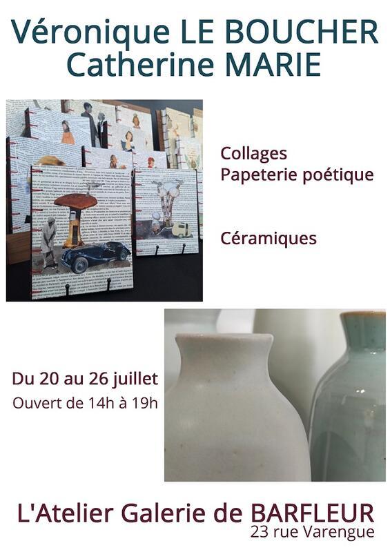 Exposition : Collage et papeteries poétiques