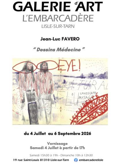 Exposition « Dessins Médecine » de Jean-Luc Favaro