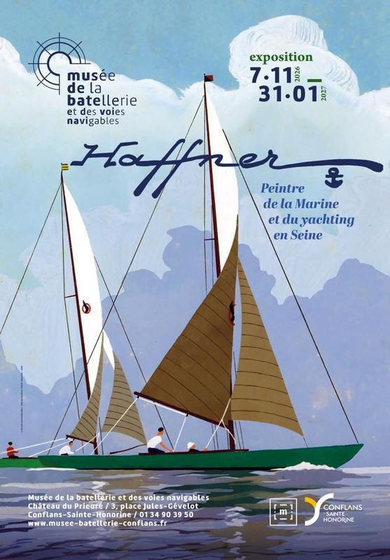 Exposition : Haffner, peintre de la Marine et du yachting en Seine