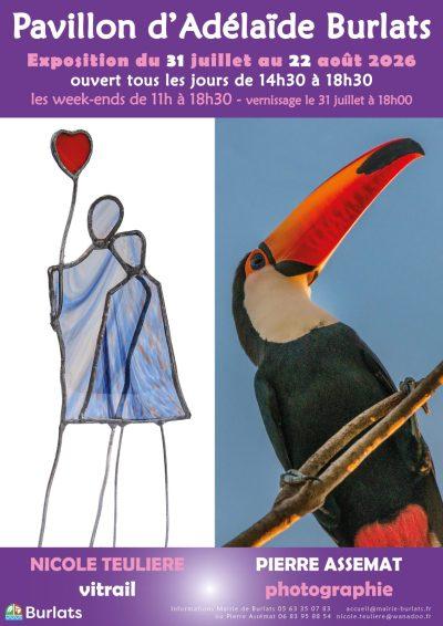 Exposition Nicole Teuliere et Pierre Assemat