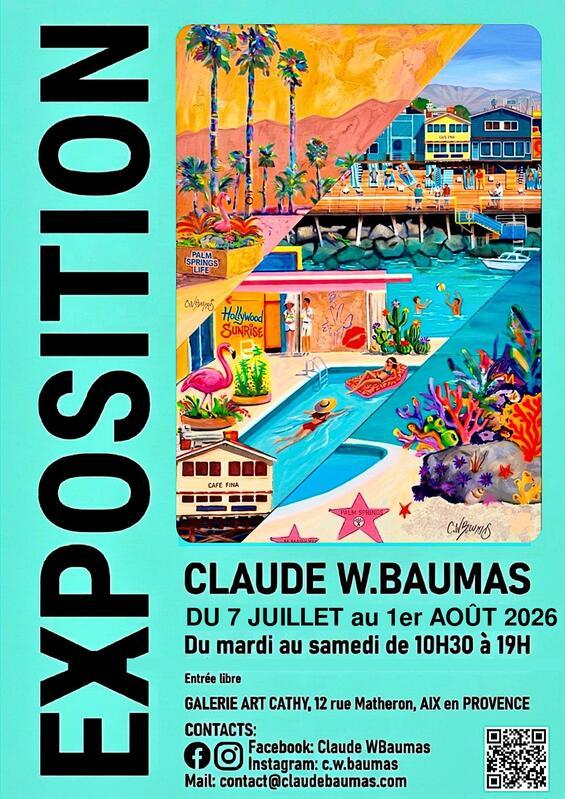 Exposition - Peinture - Claude W.Baumas