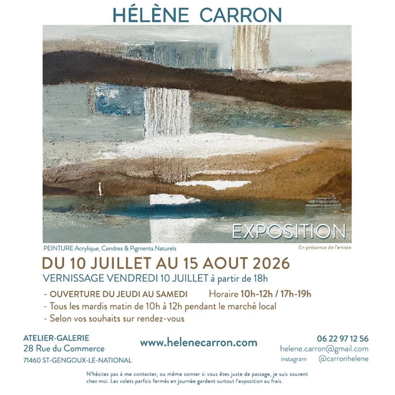 Exposition Peinture Hélène Carron