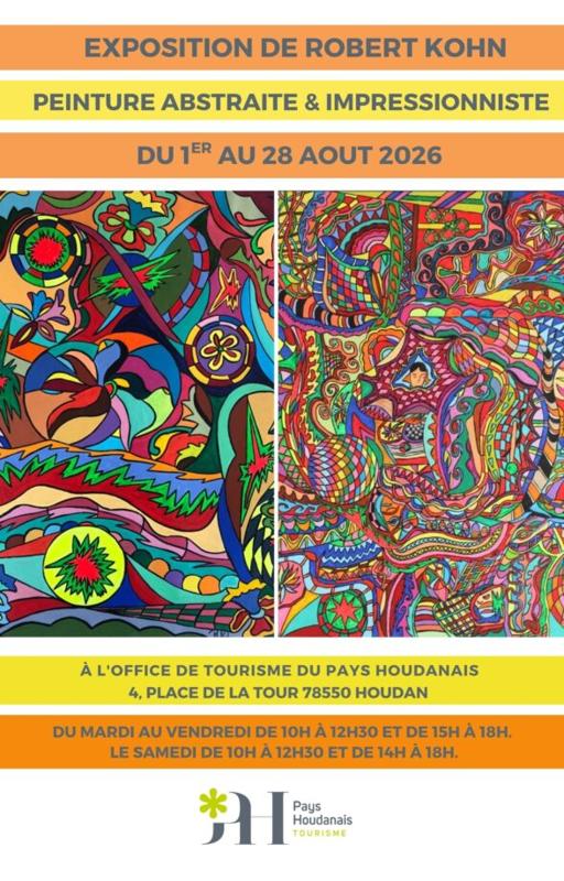 Exposition Robert KOHN : Peinture abstraite et impressionniste