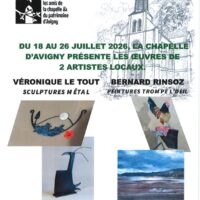 Exposition à la Chapelle d'Avigny