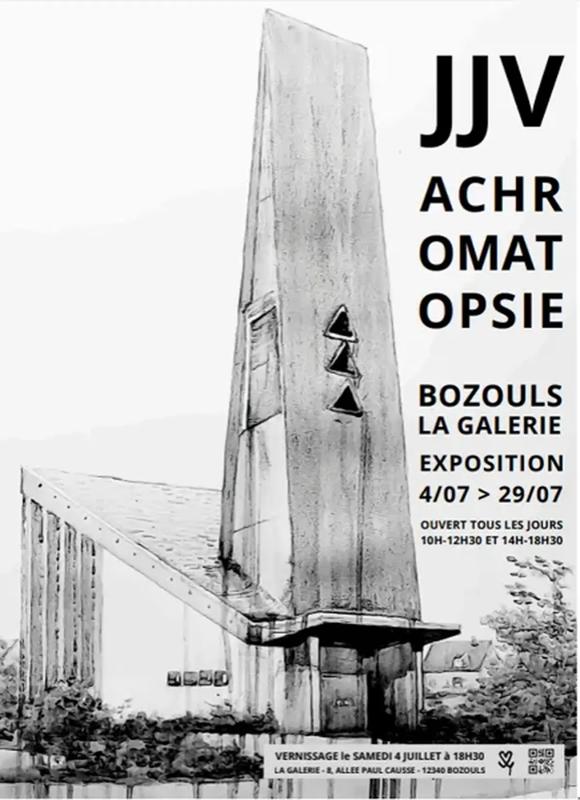 Exposition à la Galerie – Jean-Jacques Valençak, alias Jjv