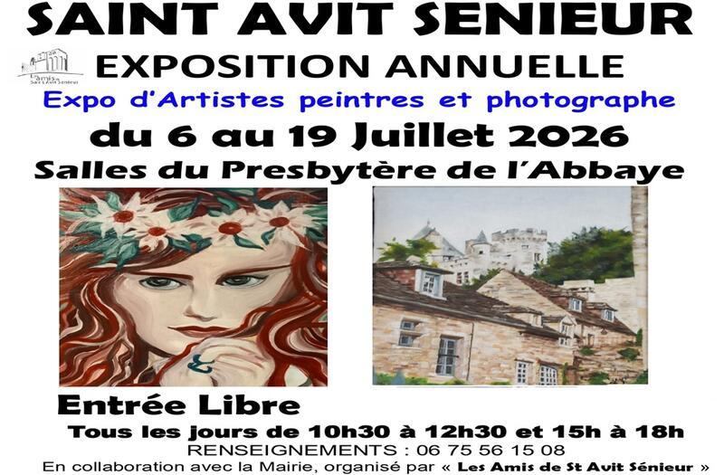 Exposition artistes peintres et photographe