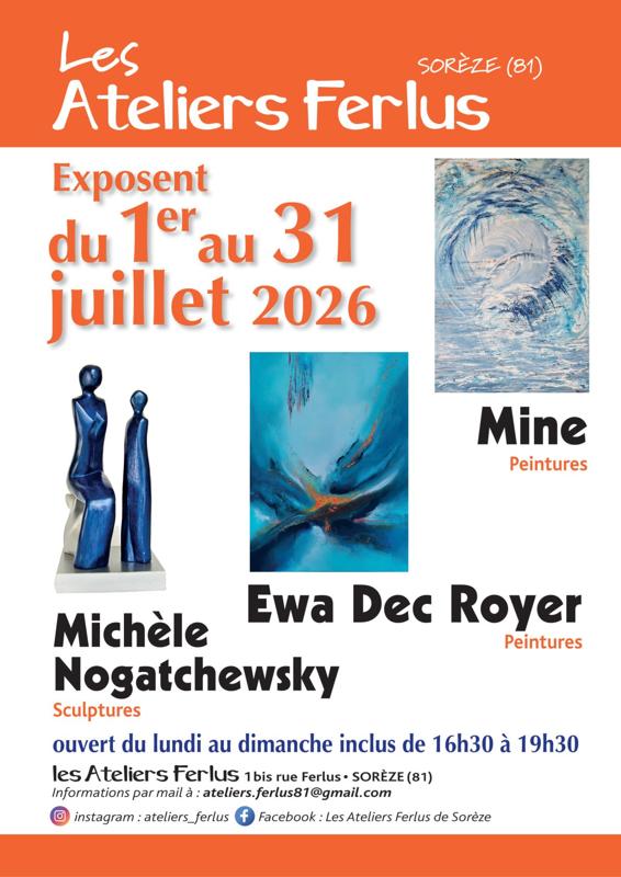 Exposition aux Ateliers Ferlus