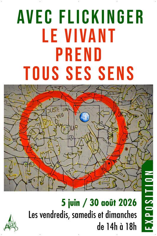 Exposition - avec Flickinger, le vivant prend tous ses sens