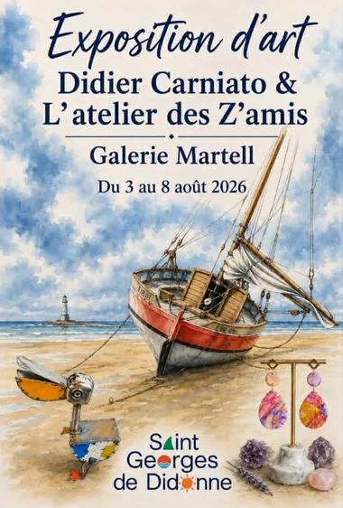 Exposition d'art : Didier Carniato & L'atelier des Z'amis