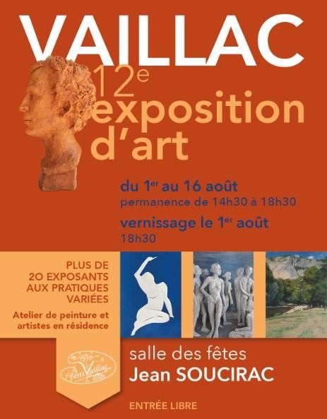 Exposition d'art au Festival FestiVaillac
