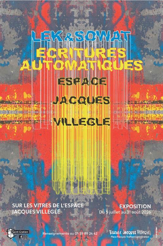 Exposition d'art urbain des artistes Lek & Sowat