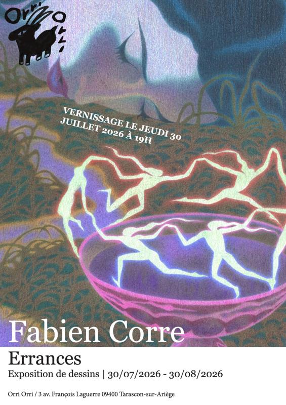 Exposition d’illustrations de Fabien Corre