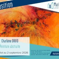 Exposition de Charlène David (peinture abstraite)