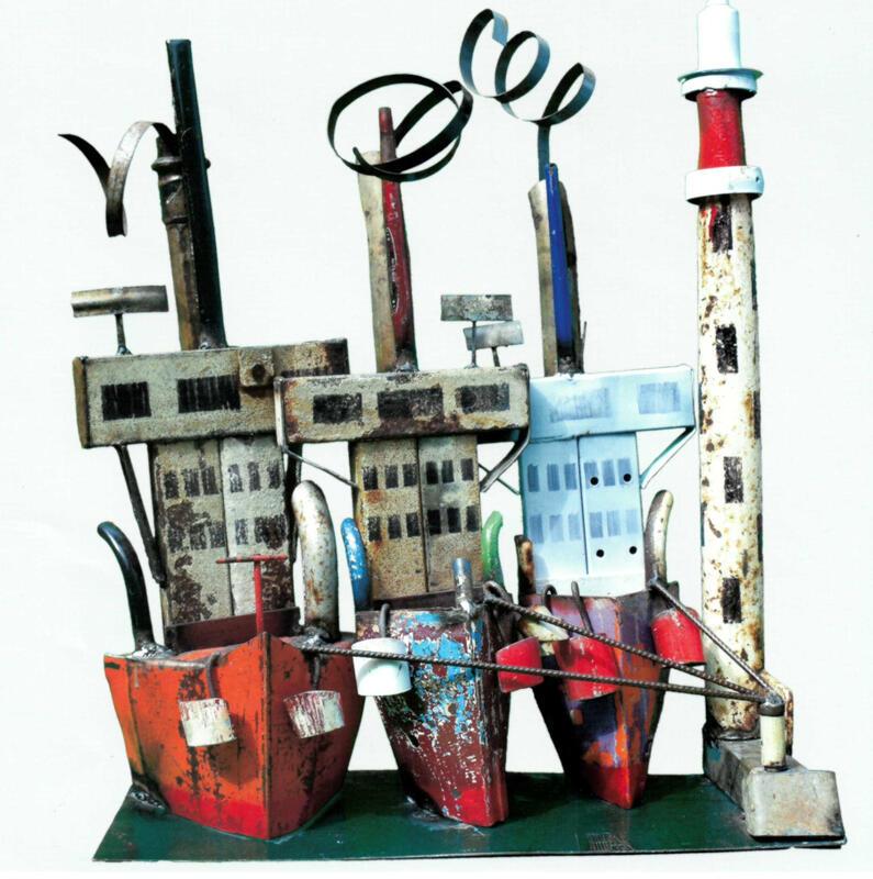 Exposition de Jacques Leblanc : peinture, sculpture