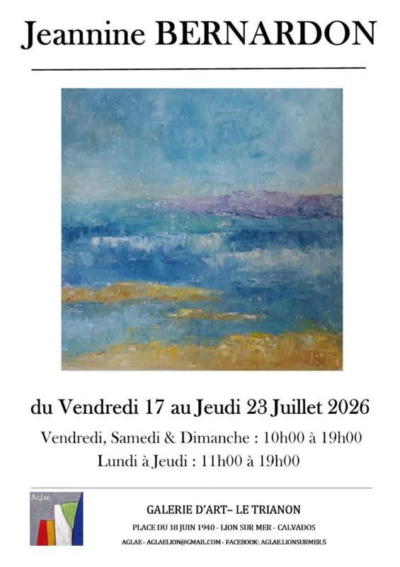 Exposition de Jeannine Bernardon